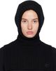 Moncler Genius Moncler Genius Moncler x EE72 Black Wool Balaclava - 1