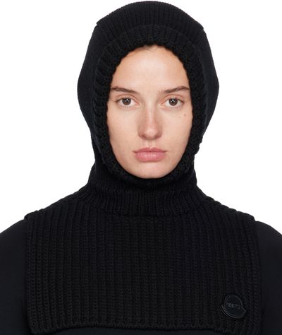 Moncler Genius Moncler Genius Moncler x EE72 Black Wool Balaclava