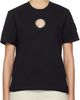 Moncler Genius Moncler Genius Moncler x Willow Smith Black Grommet T-shirt - 1