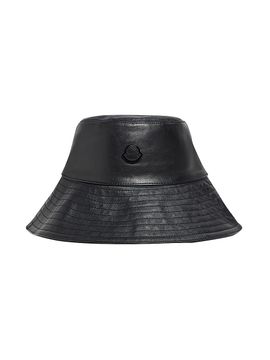 Moncler Genius Women's Moncler x EE72 by Edward Enninful Hat in Leather