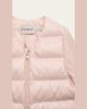 Moncler Girl's Rib-Sleeve Quilted Down Cardigan - 2