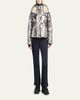 Moncler Grenoble Calaque Metallic Hooded Down Ski Jacket - 2