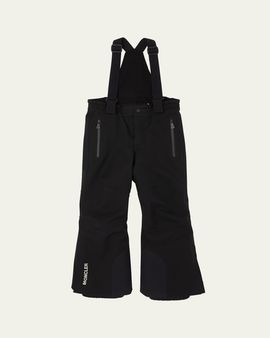 Moncler Grenoble Kid's Logo-Print Ski Trousers