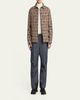 Moncler Grenoble Men's Check Wool Padded Shirt Jacket - 2