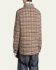 Moncler Grenoble Men's Check Wool Padded Shirt Jacket - 3