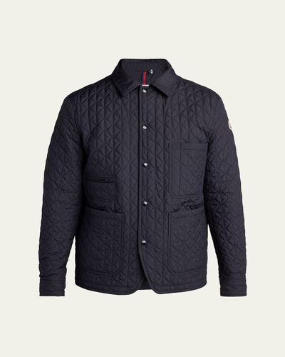 Moncler Grenoble Men's Logo Quilted Jacket