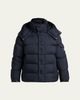 Moncler Grenoble Men's Quilted Hooded Puffer Jacket - 1