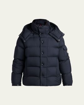 Moncler Grenoble Men's Quilted Hooded Puffer Jacket