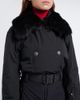 Moncler Grenoble Moncler Grenoble Belted shearling-trimmed ski suit - 3