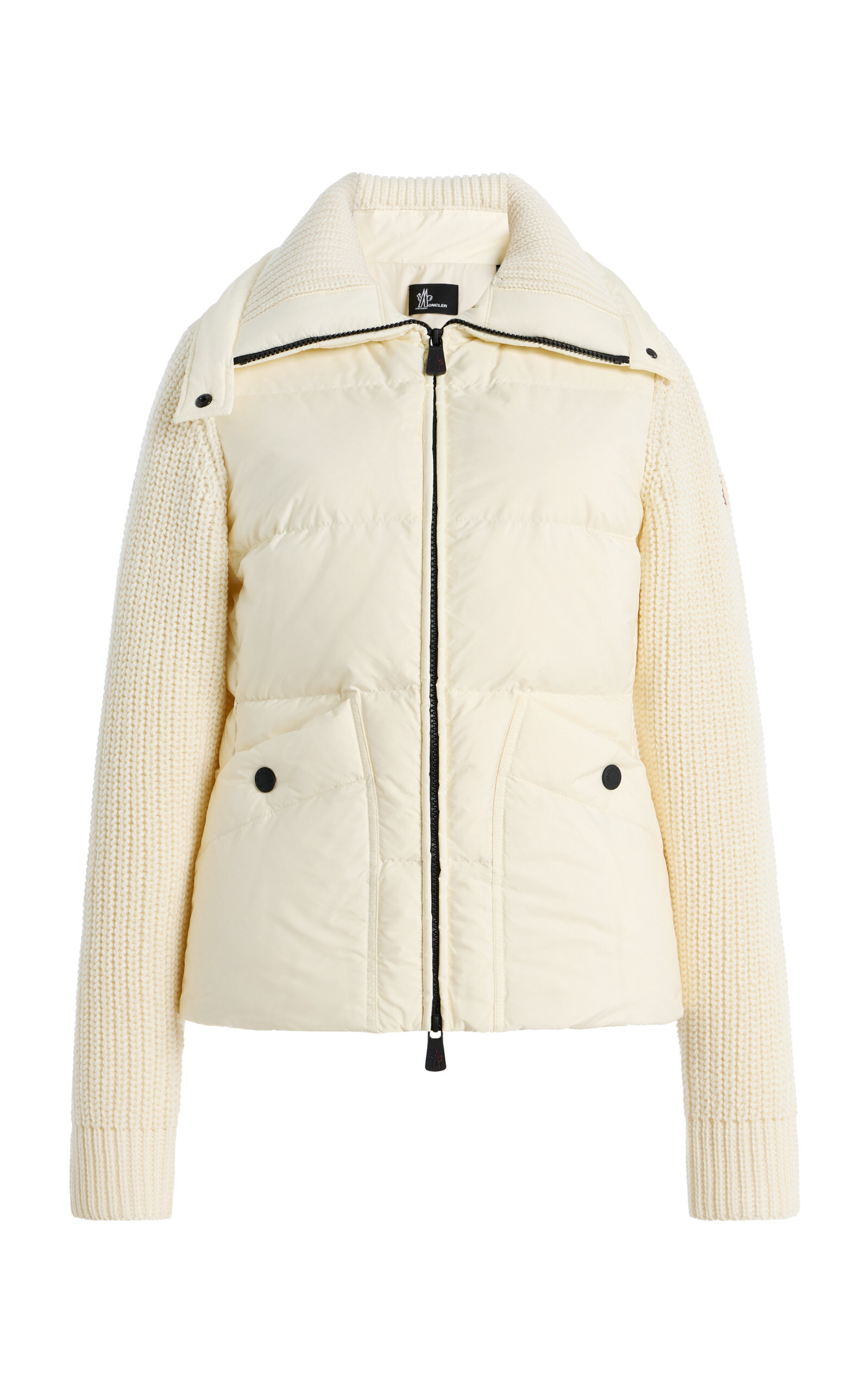 Moncler Grenoble Moncler Grenoble Down Wool ZipUp Cardigan