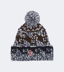 Moncler Grenoble Moncler Grenoble Fair Isle wool and alpaca-blend beanie