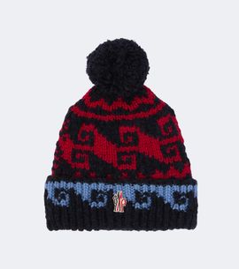 Moncler Grenoble Moncler Grenoble Intarsia wool and alpaca-blend beanie