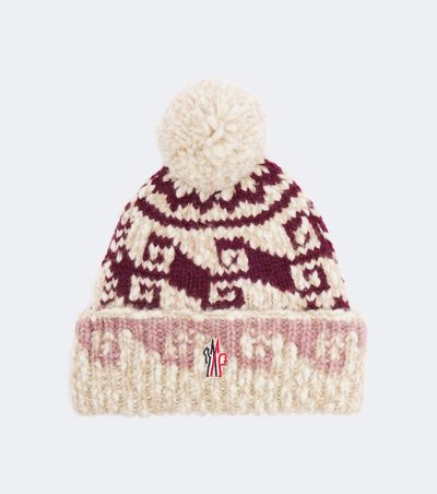 Moncler Grenoble Moncler Grenoble Jacquard wool and alpaca-blend beanie