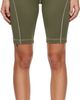 Moncler Grenoble Moncler Grenoble Khaki Polartec Sport Shorts - 1
