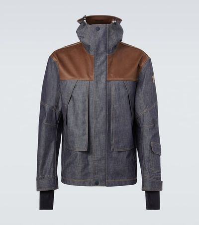 Moncler Grenoble Moncler Grenoble Langtang denim ski jacket