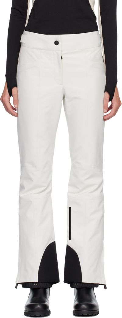 Moncler Grenoble Moncler Grenoble Off-White Padded GORE-TEX Ski Pants