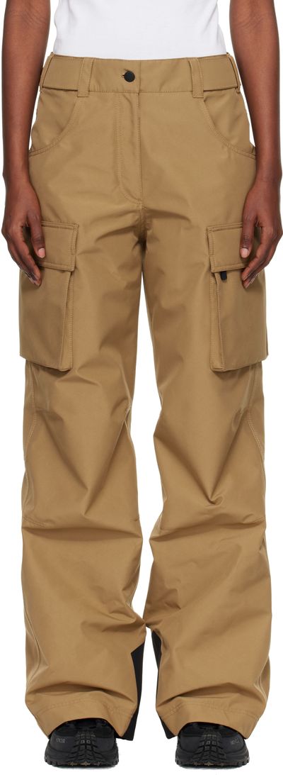 Moncler Grenoble Moncler Grenoble Tan Padded GORE-TEX Ski Pants