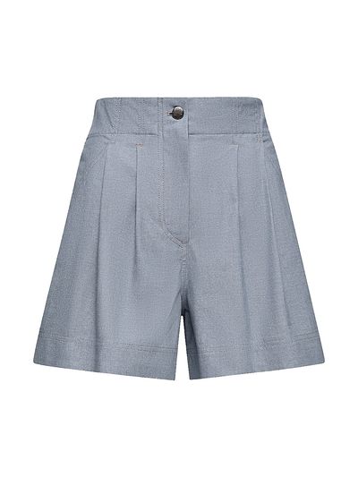 Moncler Grenoble Women's Shorts in Chambray