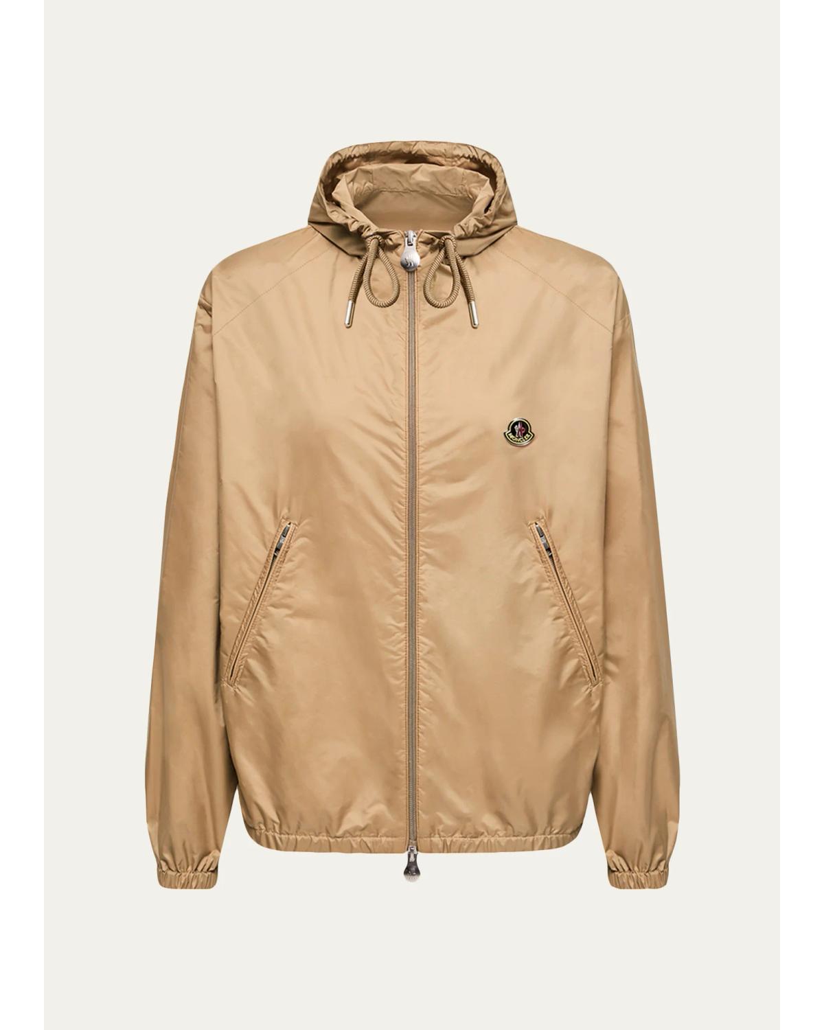 Moncler Hooded Wind-Resistant Jacket