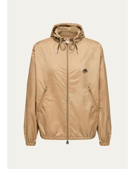 Moncler Hooded Wind-Resistant Jacket