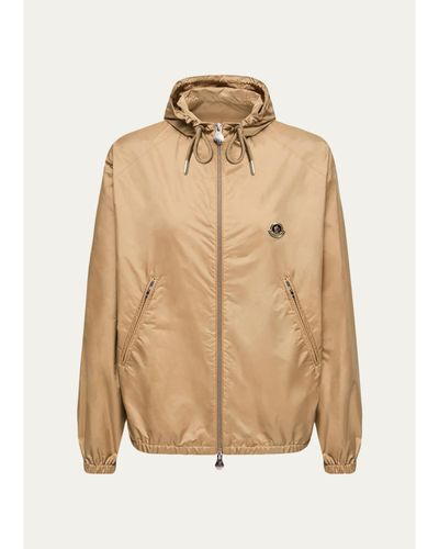 Moncler Hooded Wind-Resistant Jacket