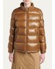 Moncler Hypolais Short Down Jacket with Faux Fur - 5