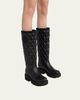 Moncler Kickstream Quilted Mid-Calf Boots - 2