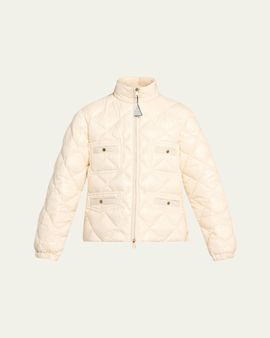Moncler Lavaret Quilted Short Down Jacket