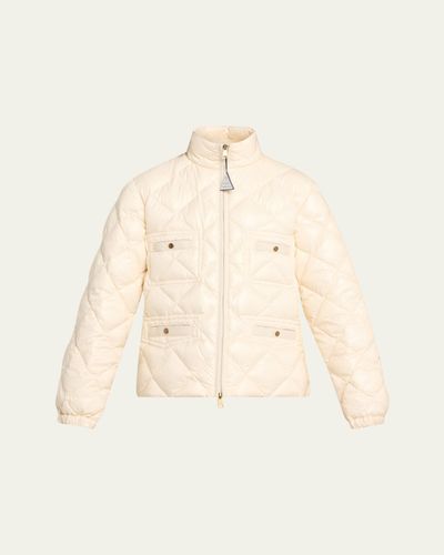 Moncler Lavaret Quilted Short Down Jacket