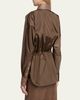 Moncler Leather & Nylon Shirt - 3