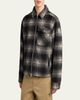 Moncler Men's Buffalo Check Full-Zip Shirt Jacket - 4