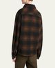 Moncler Men's Buffalo Check Full-Zip Shirt Jacket - 7