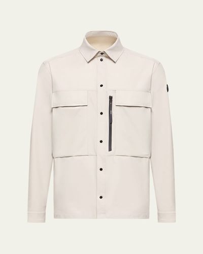Moncler Men's Comfort Ripstop Shirt Jacket
