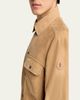 Moncler Men's Cotton-Leather Shirt Jacket - 5