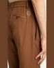 Moncler Men's Cotton Leather-Trim Straight Leg Trousers - 5