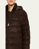 Moncler Men's Edit Suede Down Puffer Jacket - 5