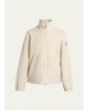 Moncler Men's Fleece Stand Collar Full-Zip Cardigan - 1