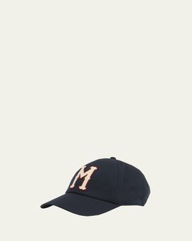 Moncler Men's Logo Cotton Baseball Cap