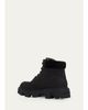 Moncler Men's Peak City Leather Ankle Boots - 4