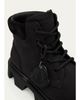 Moncler Men's Peak City Leather Ankle Boots - 5