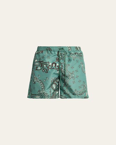 Moncler Men's Printed Swim Shorts