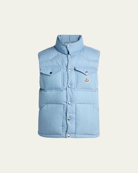 Moncler Men's Quilted Puffer Vest