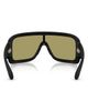 Moncler Moncler 142mm Rectangular Shield Sunglasses - 4