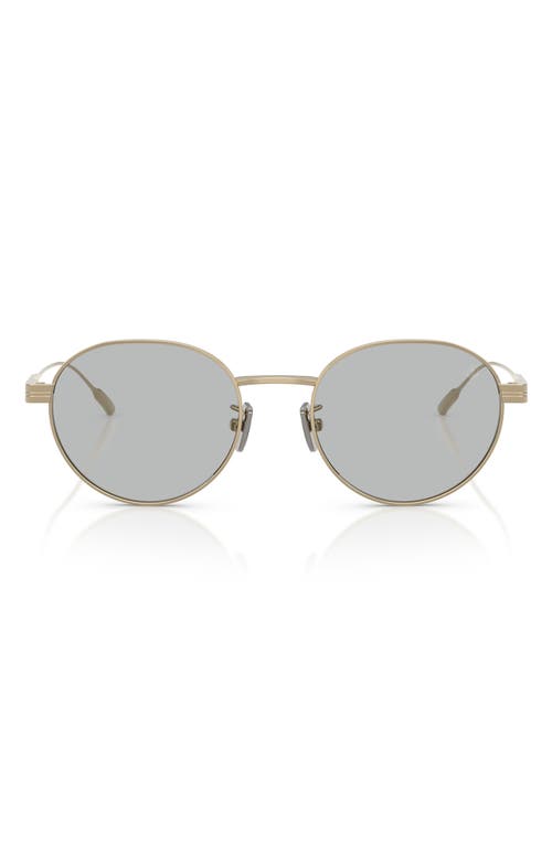Moncler Moncler 53mm Round Sunglasses