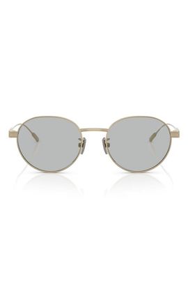 Moncler Moncler 53mm Round Sunglasses