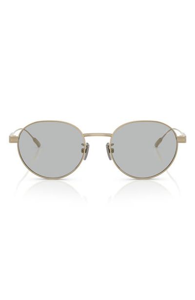 Moncler Moncler 53mm Round Sunglasses