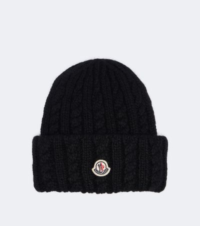 Moncler Moncler Alpaca and wool-blend beanie
