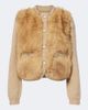 Moncler Moncler Alpaca and wool-blend down-paneled cardigan - 1