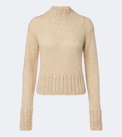 Moncler Moncler Alpaca and wool-blend sweater