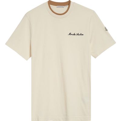 Moncler Moncler Archive Embroidered Logo Patch T-Shirt